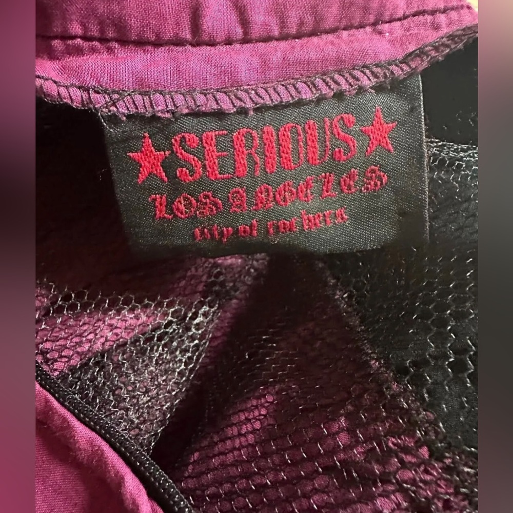 Vintage Serious LA Corset Mini Skirt Size Small Like New Highly Sought After - Picture 2 of 3